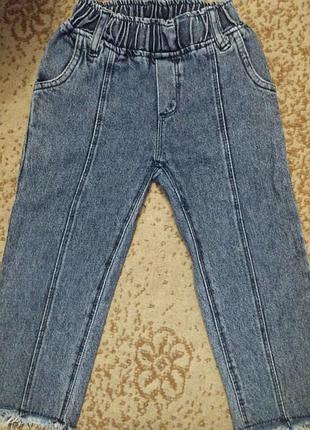 Джинсы 3-4 года