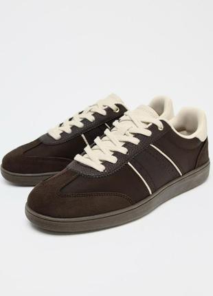 Кросівки коричневі zara 39 наявність