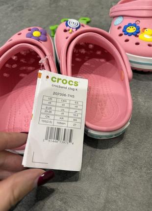 Крокси  сабо crocs c9 для дівчинки