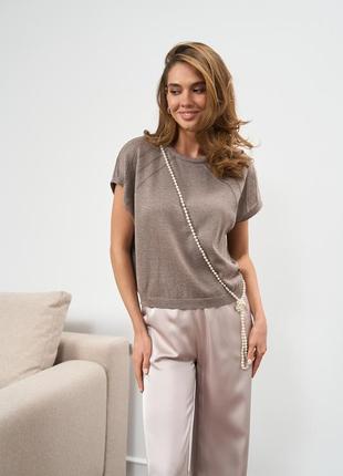 Стильный укороченный жилет