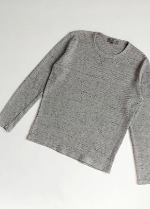 Світшот чоловічий сірий меланж р. л primark