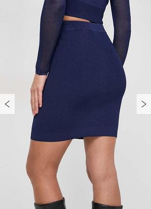 Юбка в рубчик guess 4