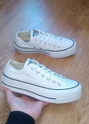 Кеди converse 37-37,5р. платформа