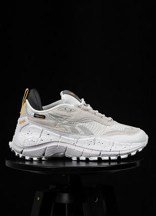 Кроссовки reebok zig kinetica 2.5 edge white grey cordura