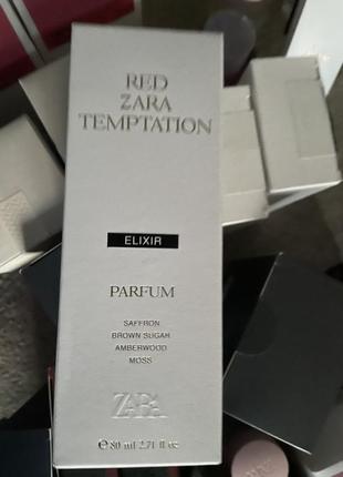 Парфум zara red temptation elixir 80 ml eau de parfum2 фото