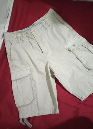 Брендові джинсові шорти карго р. 50