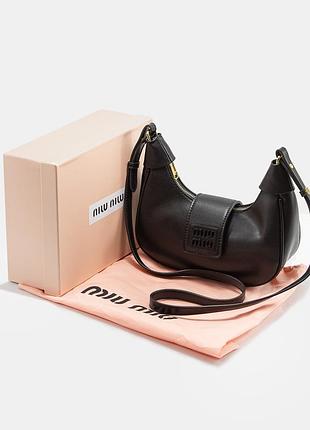 Шкіряна трендова сумка  m..m.. leather hobo bag