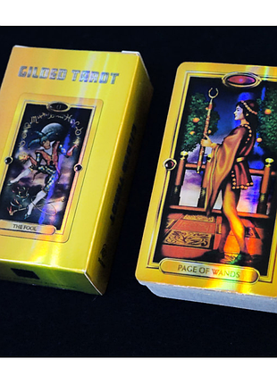 Карты таро позолоченное королевское (gilded tarot)