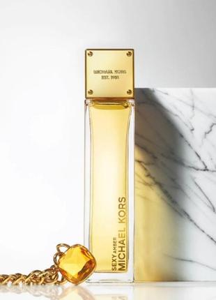 Michael kors sexy amber оригінал парфумована вода (міні) 5 мл