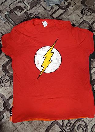 Футболка мужская красная