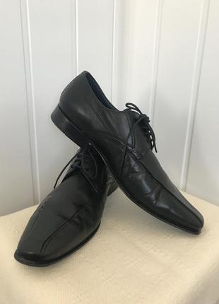 Туфли чел. кожаные bugatti