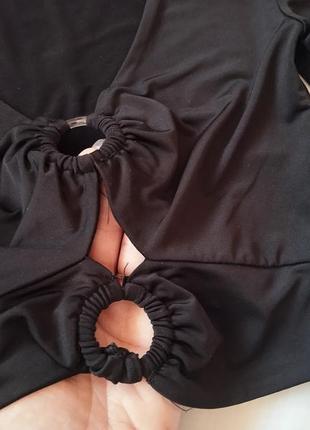 Кроп топ с длинным рукавом tally weijl5 фото