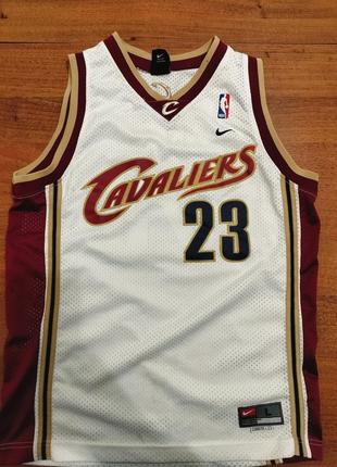 Баскетбольна майка vintage nike nba cleveland cavaliers lebron james 23 jersey