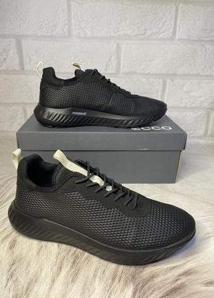 Чоловічі шкіряні кросівки ecco ath-1fm, zm5469, 83490451422, оригінал