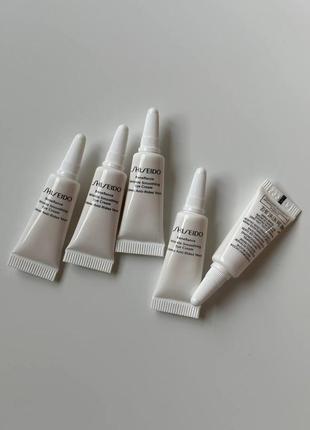 Крем для глаз shiseido benefiance wrinkle smoothing eye cream миниатюры по 2мл