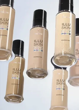 Тональна основа з ефектом сяйва the one illuskin glow reflective 46330,46333