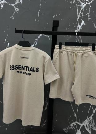 🔝летний комплект essentials (essentials fear of god)
