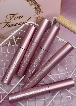 Тушь для ресниц too faced better than sex mascara 8,0 мл. полноразмерная
