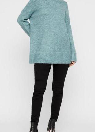 Стильний подовжений светр 5
