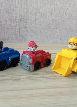 Машинки щенячий патруль paw patrol spin master