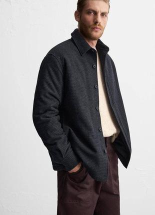 Шерстяная верхняя рубашка