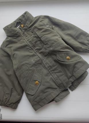 Куртка парка демісезон на хлопчика розмір 80 на 9-12 міс