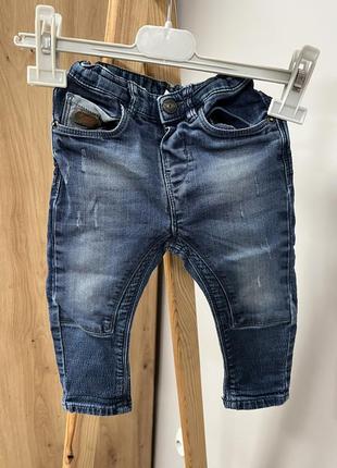 Дитячі джинси zara для хлопчика 86 12 18 місяців