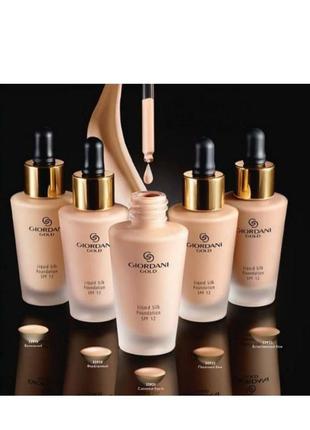 Шелковая тональная основа-флюид giordani gold
32921 слоновая кость
