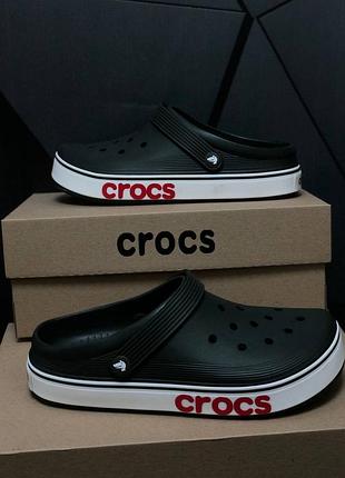 Мужские шлепанцы crocs зелёные летние шлепанцы кроксы чоловічі шльопанці крокси