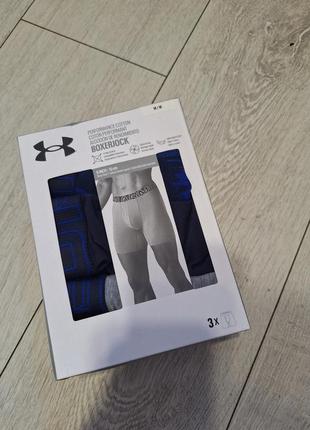 Комплект чоловічих трусів under armour  1383890-400