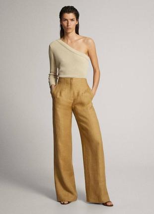 Massimo dutti асиметрична кофта, топ на 1 плече, l
