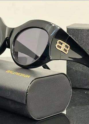 Стильные очки  баленсиага , черные😍