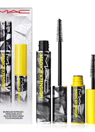 Mac подарочный набор тушь magic extension mascara