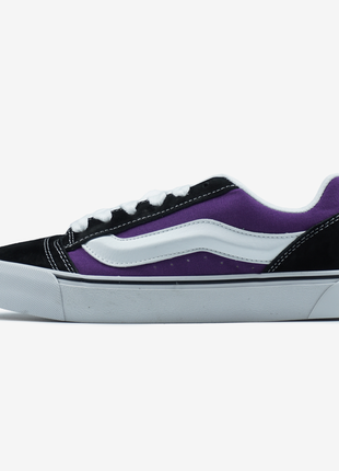 Кеди vans knu skool black pink