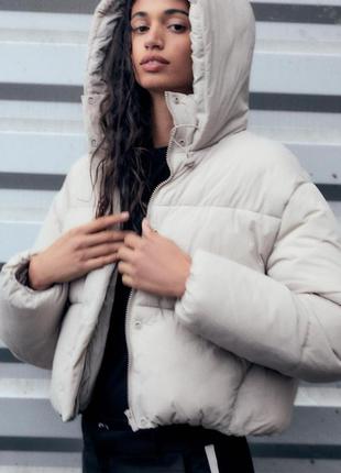 Пуфер куртка zara