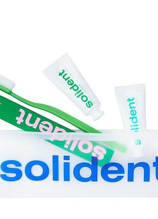 Набор для путешествий solident travel kit mint / watermelon