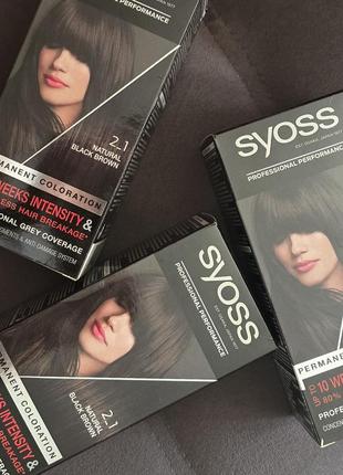 Краска для волос сйос syoss 4.1 цена за 3 шт