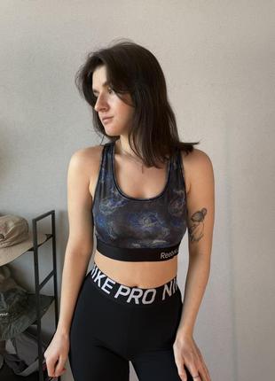 Топ спортивный для спорта женский reebok