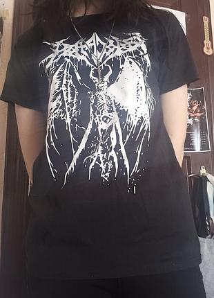 Футболка мерч с металл группой revocation