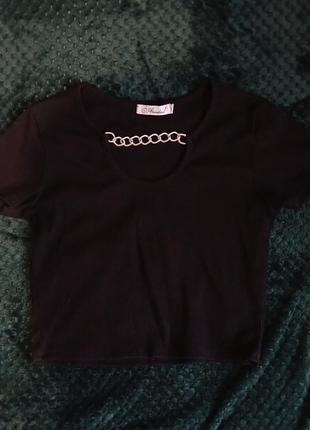 Топ с цепочкой