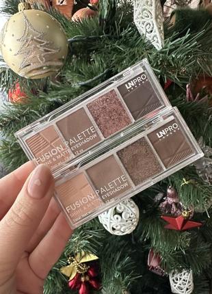 Тени для век ln pro fusion palette eyeshadow