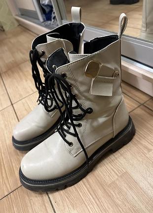 Ботинки осень утепленные