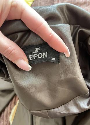 Тренч шоколадный 4