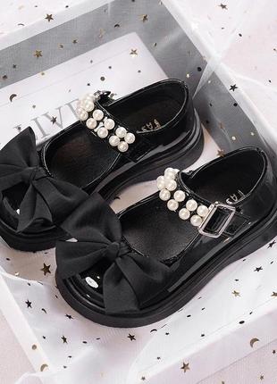 Туфлі святкові з бантом 27-34 р