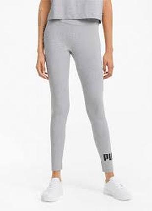 Подростковые лосины леггинсы puma ess logo leggings 13/14 лет