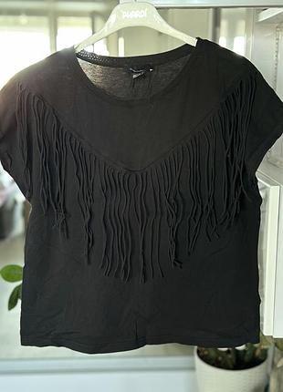 Футболка черная женская atmosphere