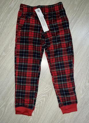 Детские флисовые пижамные/ домашние штаны