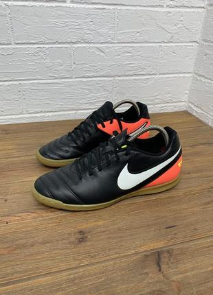 Футбольні футзалки nike tiempox оригінал 43 бампи