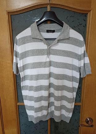Мужская футболка поло zara,p.xl