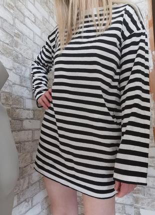 Сукня h&m у смужку ( тільник тельняшка)